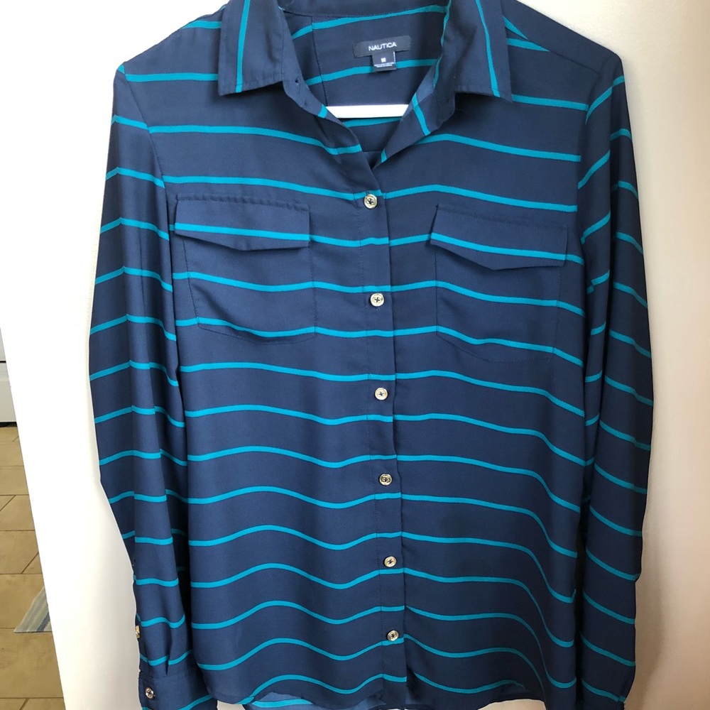 Nautical button-down